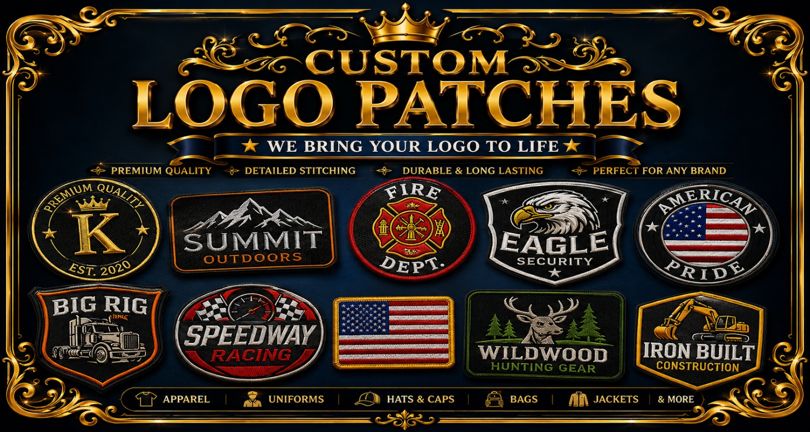 Custom Logo Patch 1